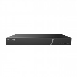 Speco 16 Channel 4K H.265 NVR with PoE and 2 SATA- NDAA 16TB