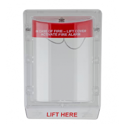 STI Stopper II Protective Cover w/ Horn Flush Mount, Fire Label
