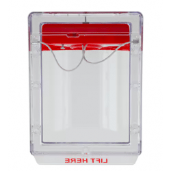 STI Stopper II Protective Cover with Spacer, Fire Label (7&quot; H x 5&quot; W x 5.2&quot; D)
