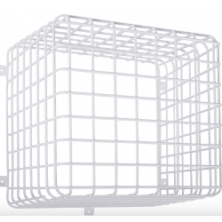 STI Wire Guard Damage Stopper, 12 x12 x12&quot;, 9 Gauge Steel, White