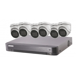 Hikvision Express TurboHD Camera Kit 8CH Recorder, 1TB HD,6 x 5MP Cameras