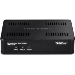TRENDNet MoCA 2.5 Ethernet over Coax Adapter