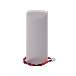 Ecolink for Interlogix Qolsys 319.5 Door Window Sensor w/ Ext Input, White&amp;Brown