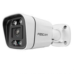 Foscam 8MP 4K PoE Bullet Camera with AI, IR LED, Siren, SpotLight, Mic+Speaker