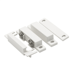 Flair Surface Mount Contact 2.5 Inch with Screw Terminals, White