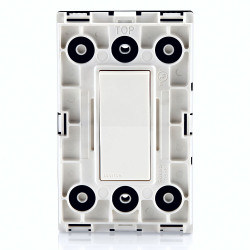 Leviton Decora Weather Resistant Single Pole Switch, White