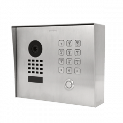 DoorBird IP Video Door Station, Classic, Surface-mount, Stainless Steel V2A