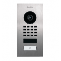 Doorbird Compact IP Video Intercom Door Station, Flush Mount, Stainless V2A
