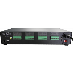 Juke Audio Juke 8 Whole Home Audio 8 Zone Streamer Amplifier with Rack Ears