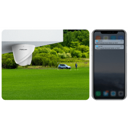 Foscam 5MP IP Turret Camera, PoE, Google, Alexa, AI Support