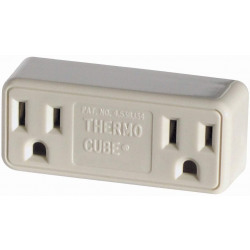 Thermo Cube Temperature Controlled Outlet On 20F/-6C Off 30F/-1C
