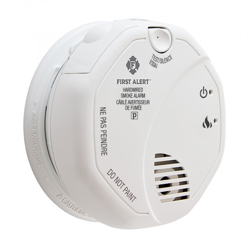 1039832 First Alert Sa520 120v Smoke Detector Wired And Wireless Interconnect 2848