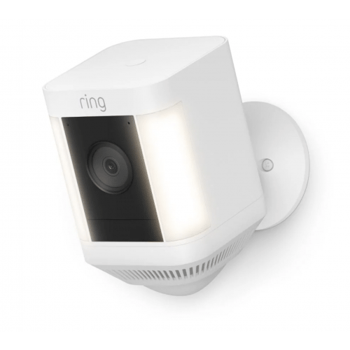 Ring Spotlight Cam Plus, Battery, White