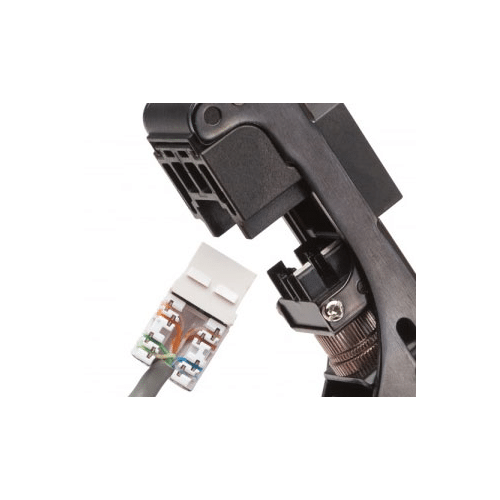 PLA13552C Platinum Tools Leviton Die Set for XPress Jack. Clamshell