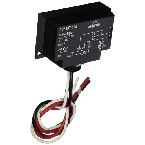 Aube 120V Relay With Built In 24V Transformer