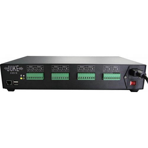 Juke Audio Juke 6 Whole Home Audio 6 Zone Streamer Amplifier with Rack Ears