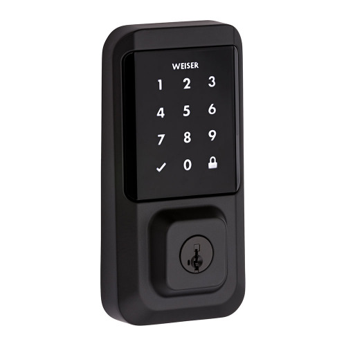 Weiser Halo Touchscreen WiFi Smart Lock, Iron Black