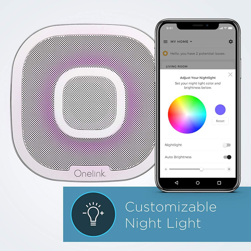 First Alert Onelink Safe Sound Smoke Co Detector With Alexa Voice 1039723