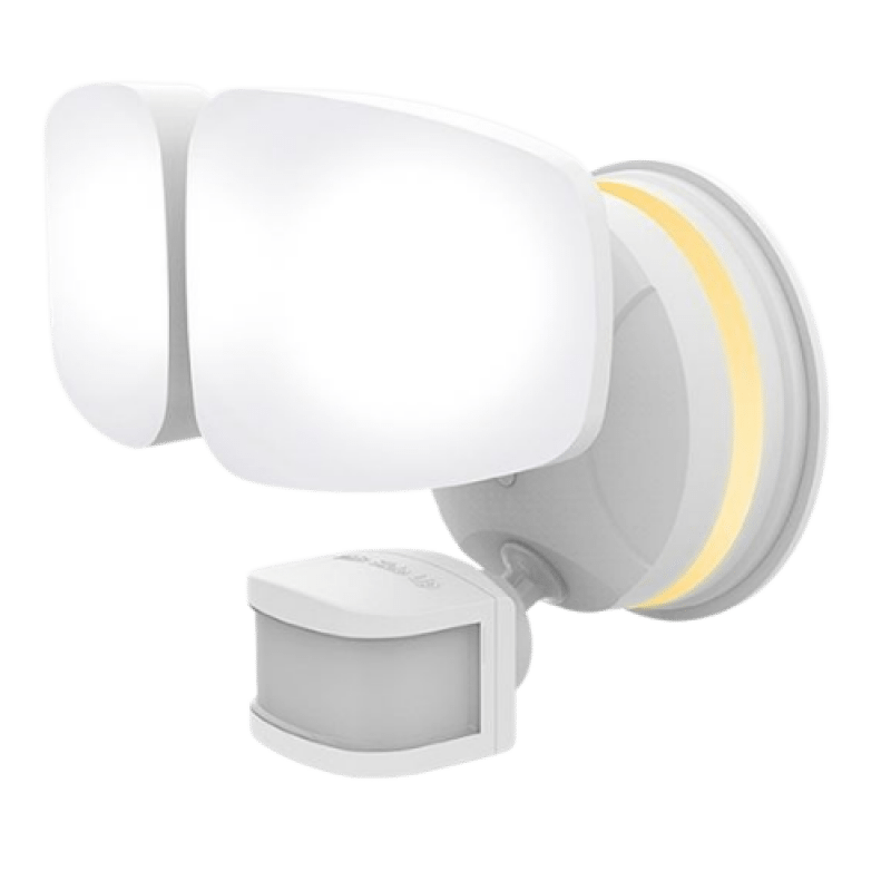 58242-S1 Enbrighten WiFi Smart Motion Security Light - 2 Head, White -  Aartech Canada