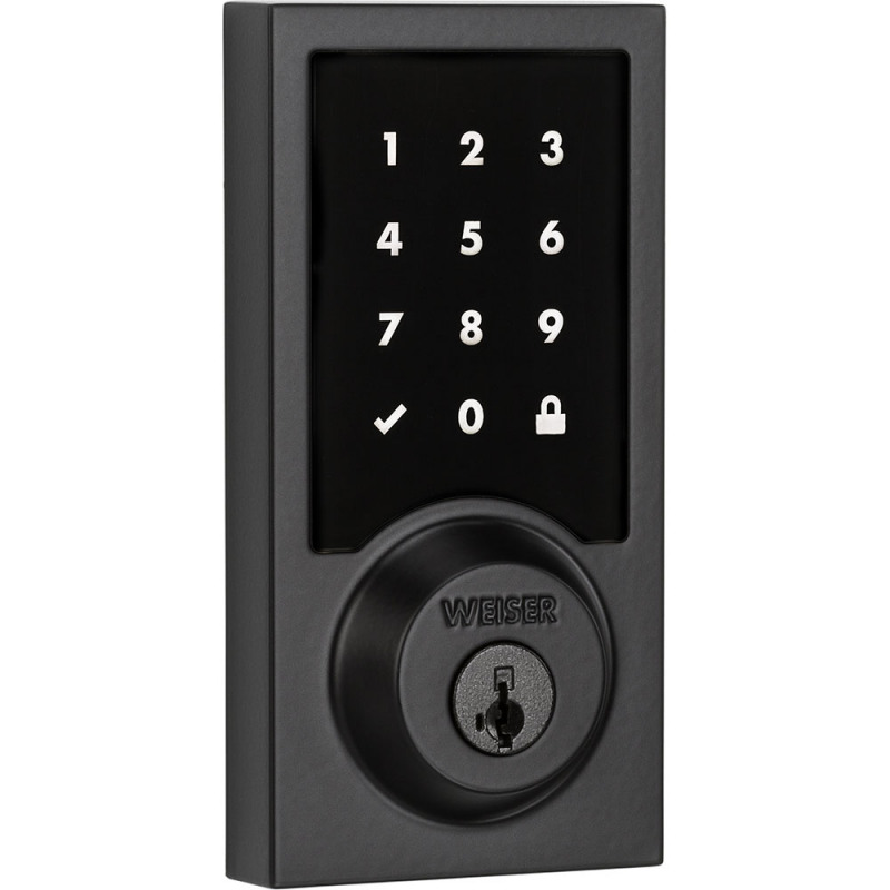 9GED21500 008 Weiser Zwave Plus Contemporary Touch Screen Deadbolt