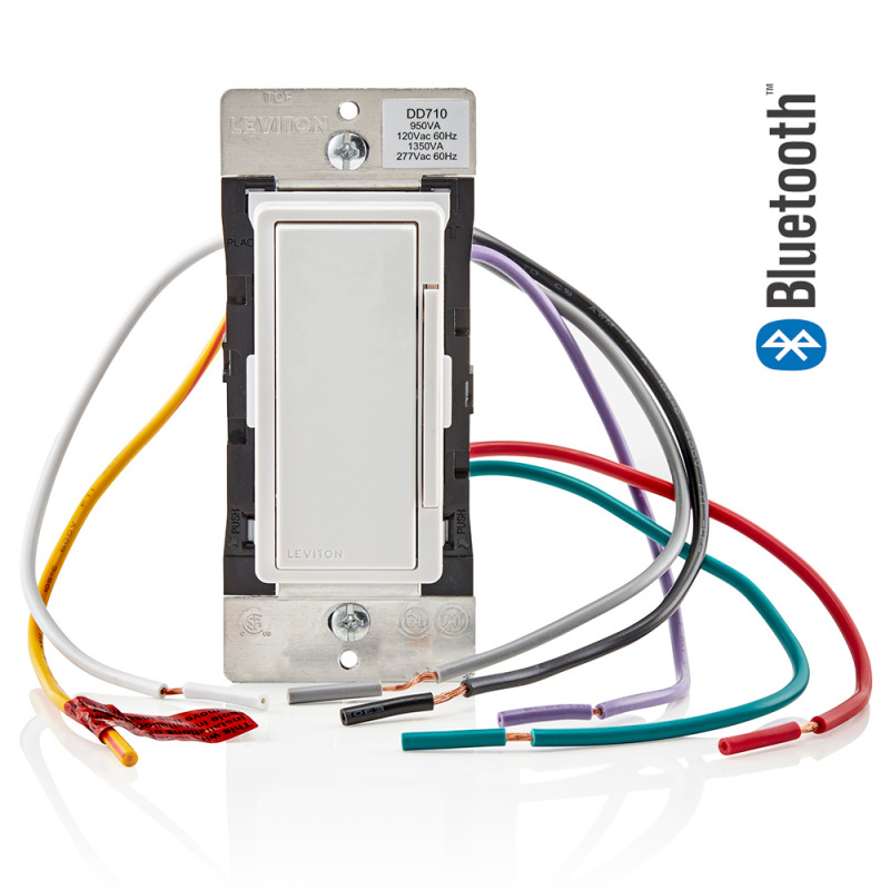 Leviton dimmer top