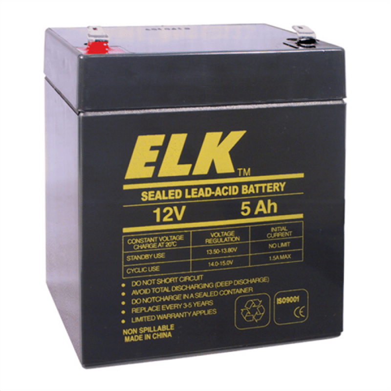 12v 5ah Battery >> Elk Rechargeable Sealed Lead Acid Battery 12v 5ah For Ups Alarm Emergency Lights 12v 5ah Battery >> Elk Rechargeable Sealed Lead Acid Battery 12v 5ah For Ups Alarm Emergency Lights