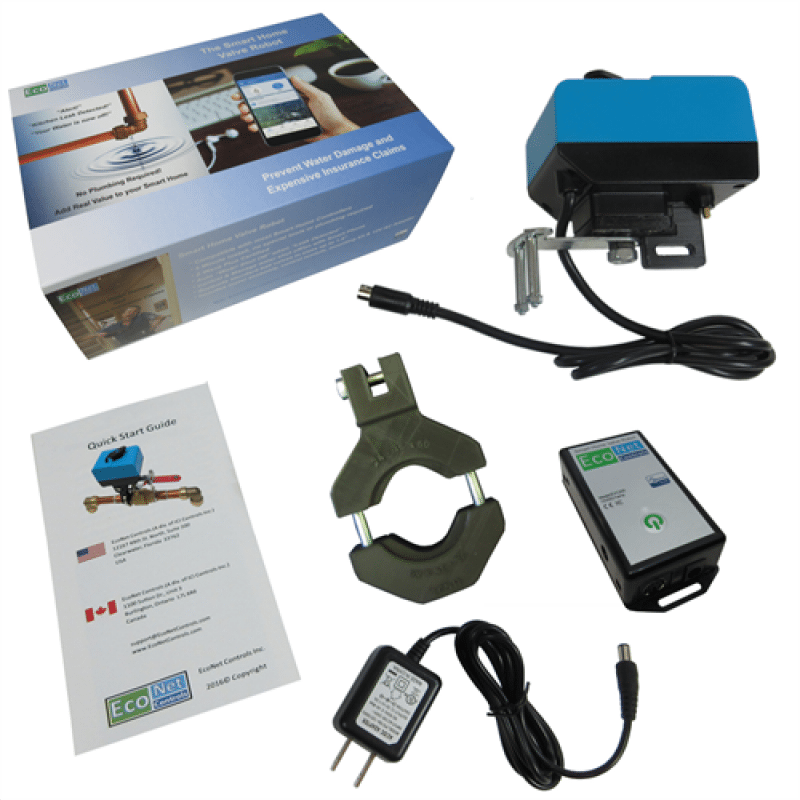 BullDog Valve Robot Smart Water Valve Controller with ZWave, Dry Contact  Input EVC200-HC2LXL