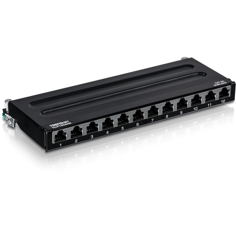 Cat6a patch panel 12 port hotsell