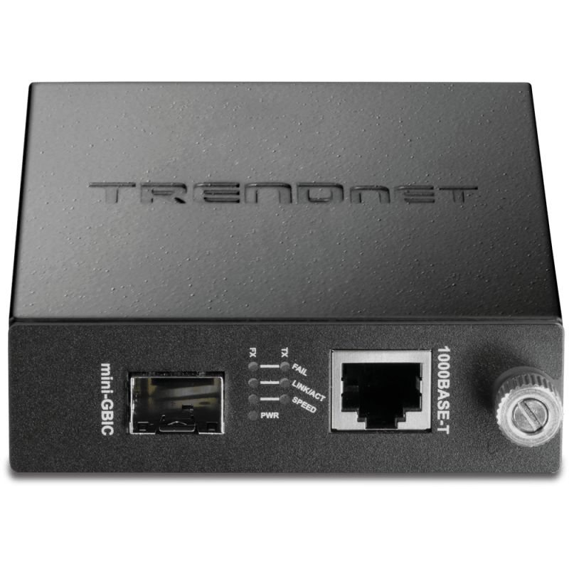 TFC-1000MGA TRENDnet Intelligent 100/1000Mbase-T to SFP Media Converter  Aartech Canada
