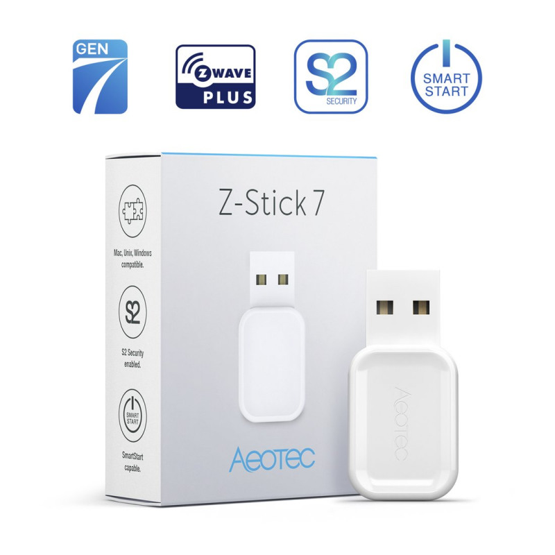 Aeotec Z-Stick 7, Z-Wave Plus V2, ZWA010