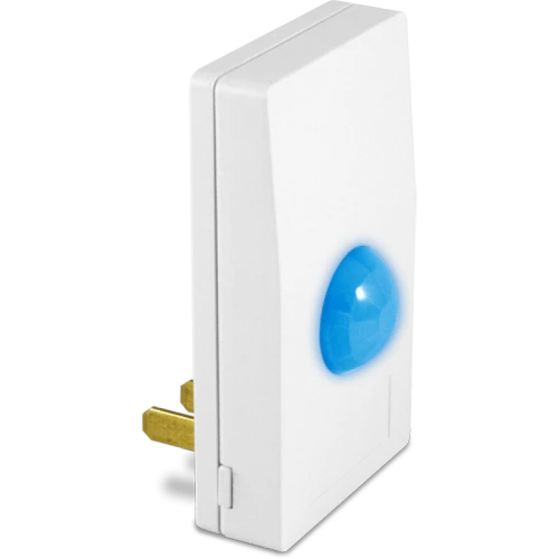 HomeSeer ZWave Plug-In Multi Sensor Motion Detector with Light and  Temperature