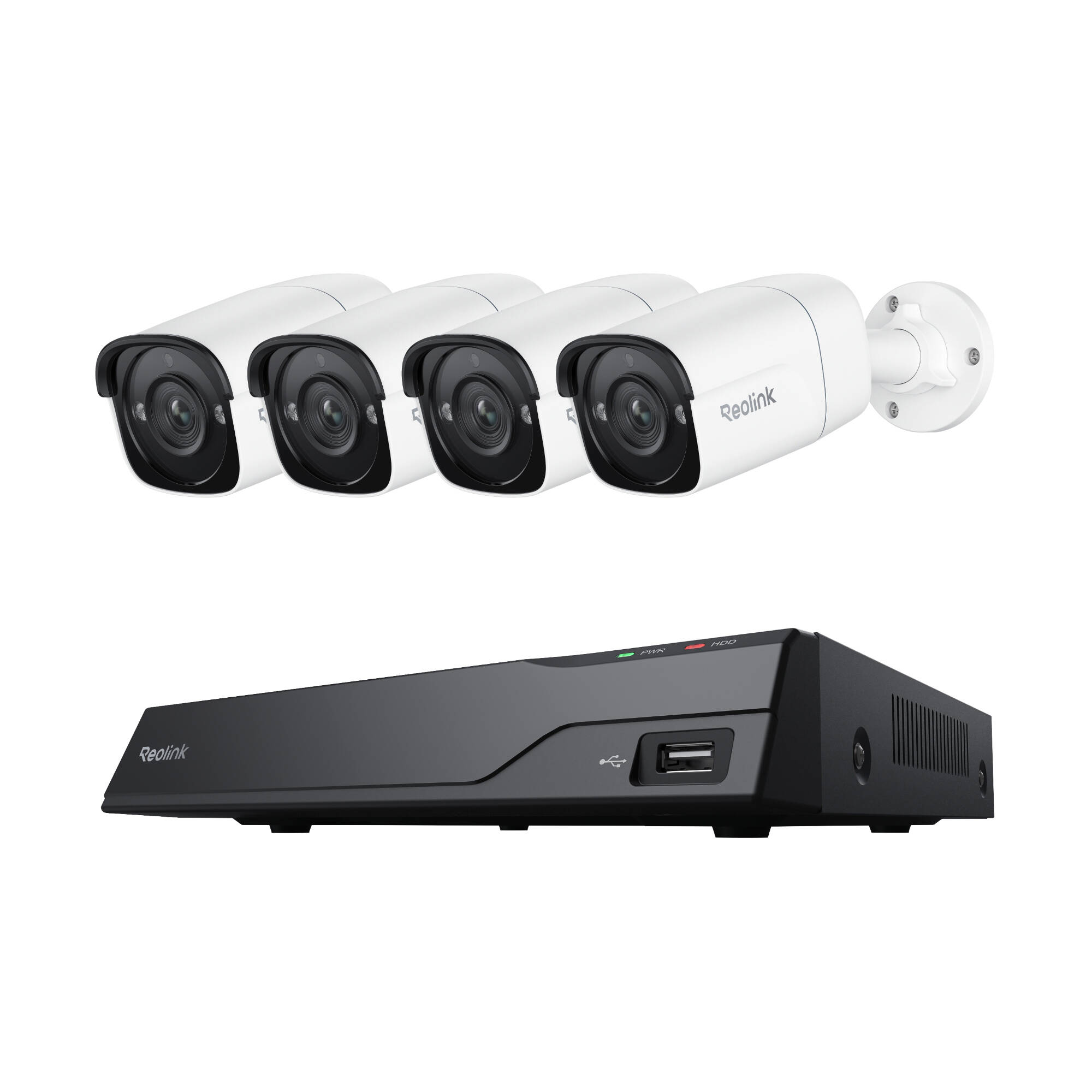 Reolink NVS8-5MB4 8-Channel PoE NVR Kit with 4 × 5MP Cameras