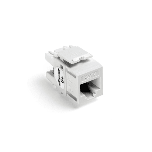ソラシ 61110-RW6 Leviton Quickport eXtreme 6+ CAT6 Insert White