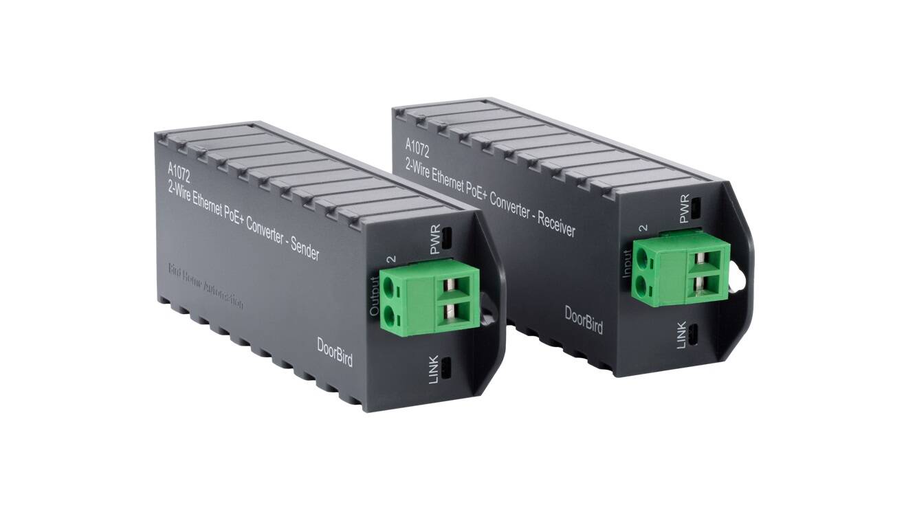 A1072 Doorbird Wire Ethernet POE+ Converter