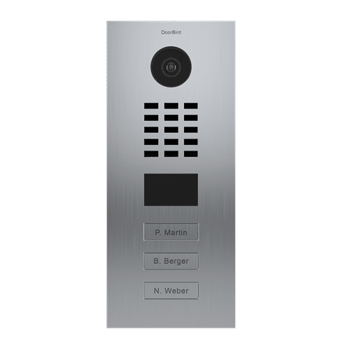 D2103V DoorBird IP Video Intercom Door Station,3 Units, Call