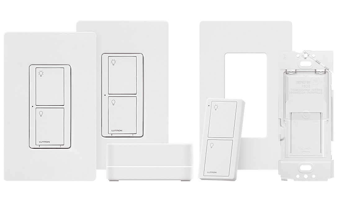P-BDG-PKG2WS-WHC Lutron Caseta Wireless Switche Kit with Bridge
