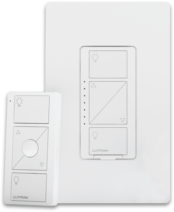 P-PKG1W-WH-C Lutron Caseta Wireless In-Wall Dimmer Remote
