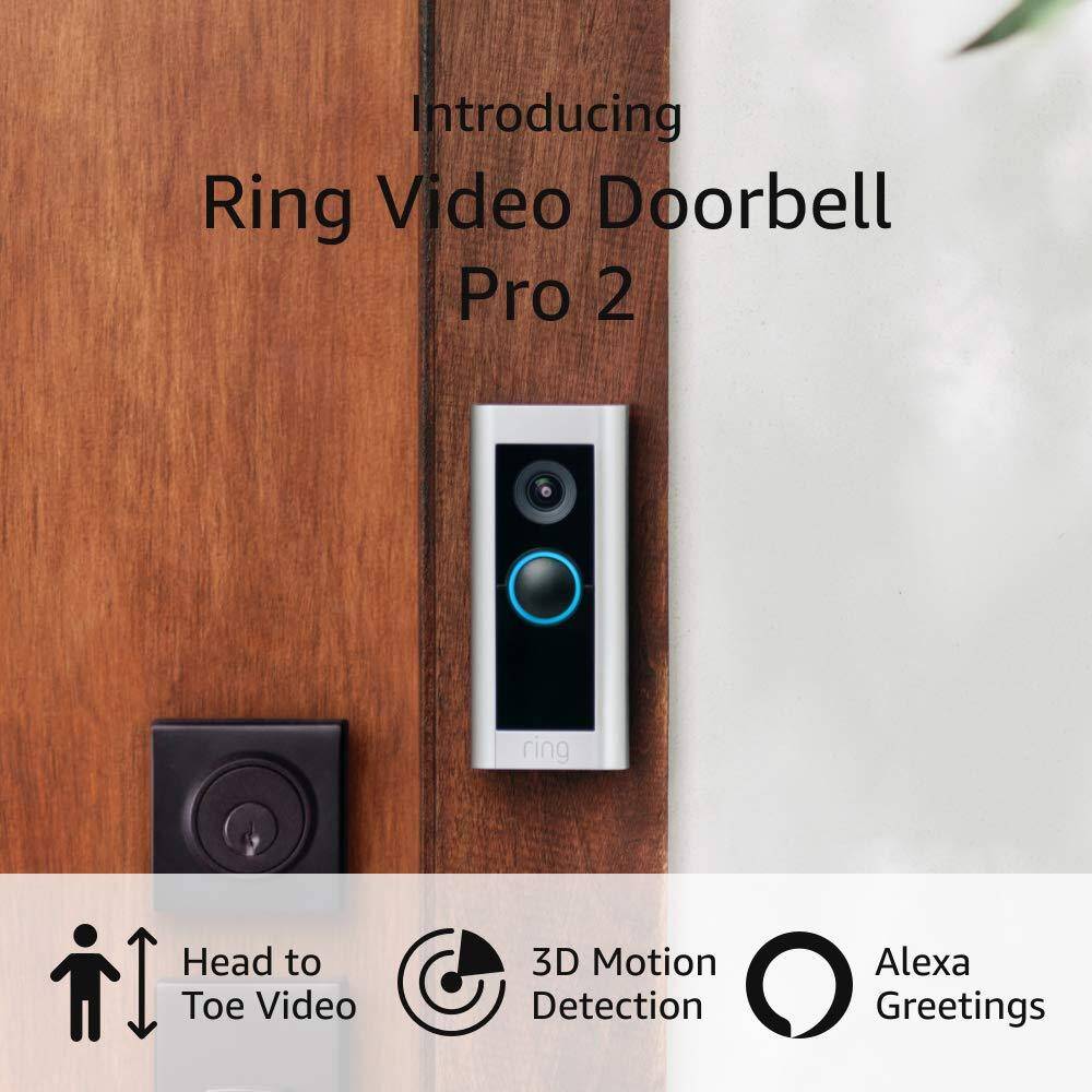 B086QMNXFQ Ring Wired Video Doorbell Pro 2