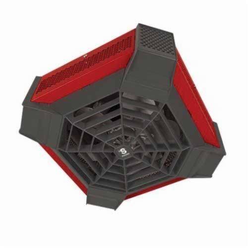 SGH4002R StelPro Spider Garage and Workshop Ceiling Fan Heater