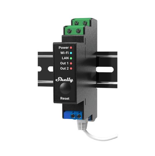 Shelly Plus RGBW-PM WiFi Controller for RGB and RGBW LED