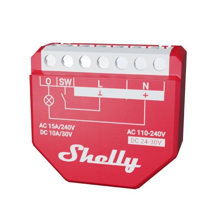 SHELLY-WAVE-1LR-UL Shelly Wave 1 UL ZWave 800 Long Range Module
