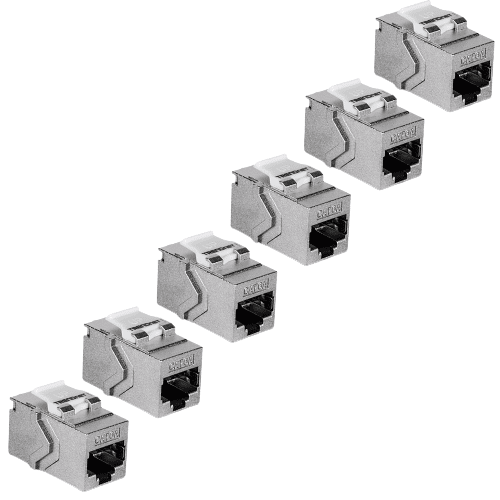 TC-K06C6A TRENDnet 6 Pack CAT6A RJ-45 Shielded Keystone Jack