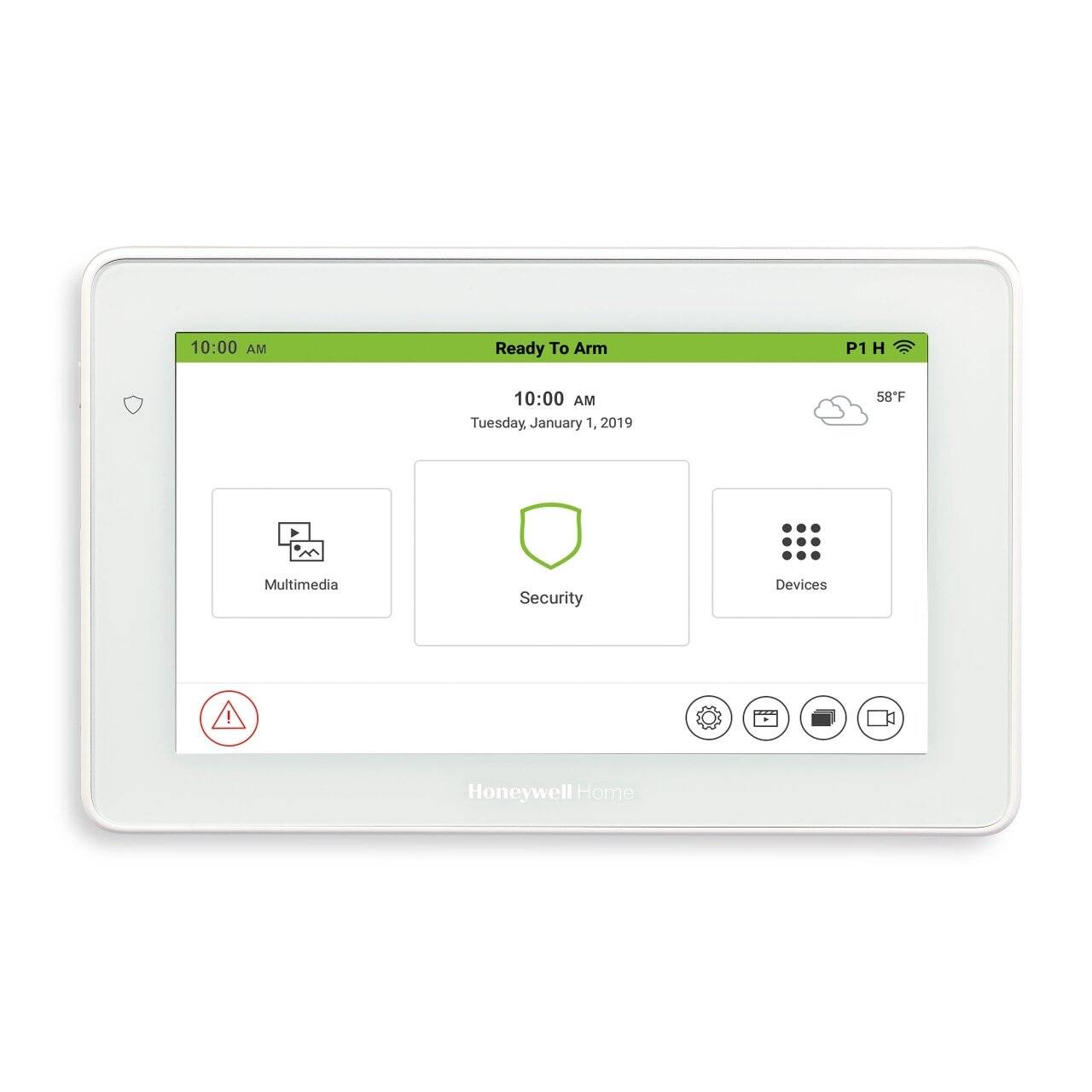 Brand New Honeywell 6160RF Deluxe Custom Alpha Keypad With Integrated Receiver