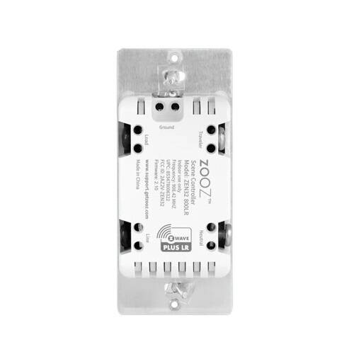 Zooz ZEN32 800LR ZWave 4 Button Scene Control Switch