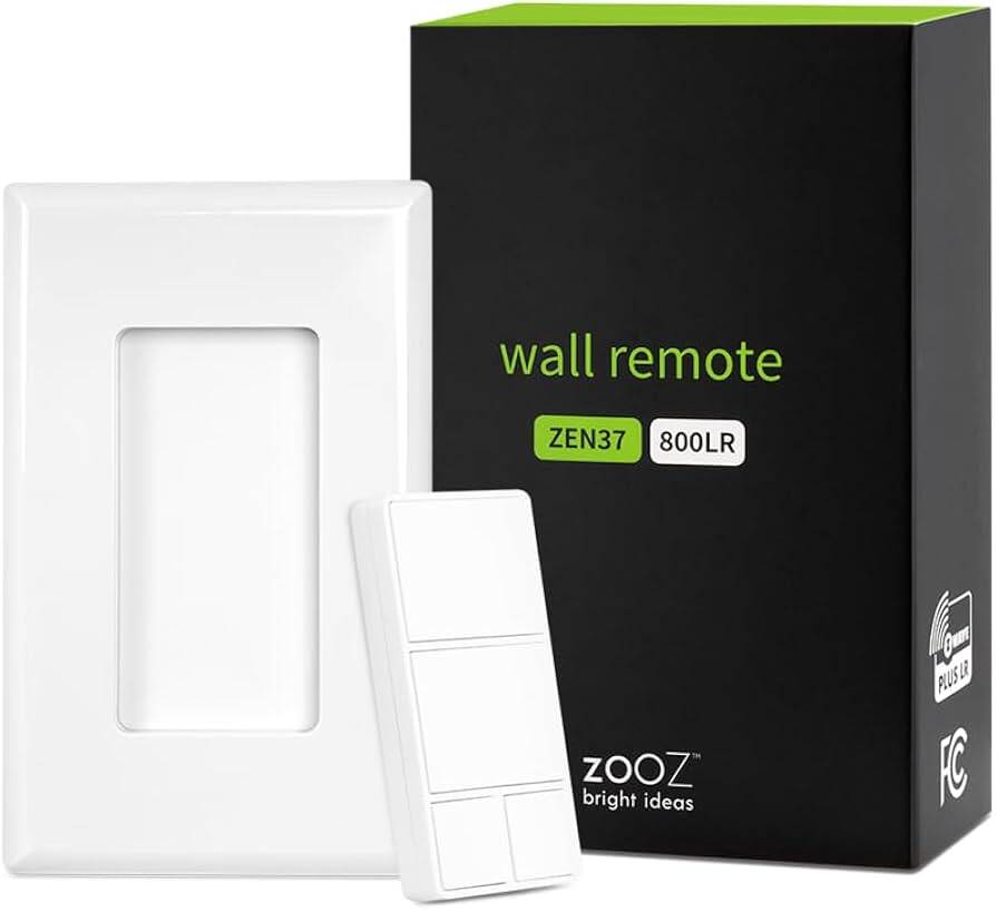ZEN37 800LR Zooz ZWave 800 Long Range Battery Powered 4 Button
