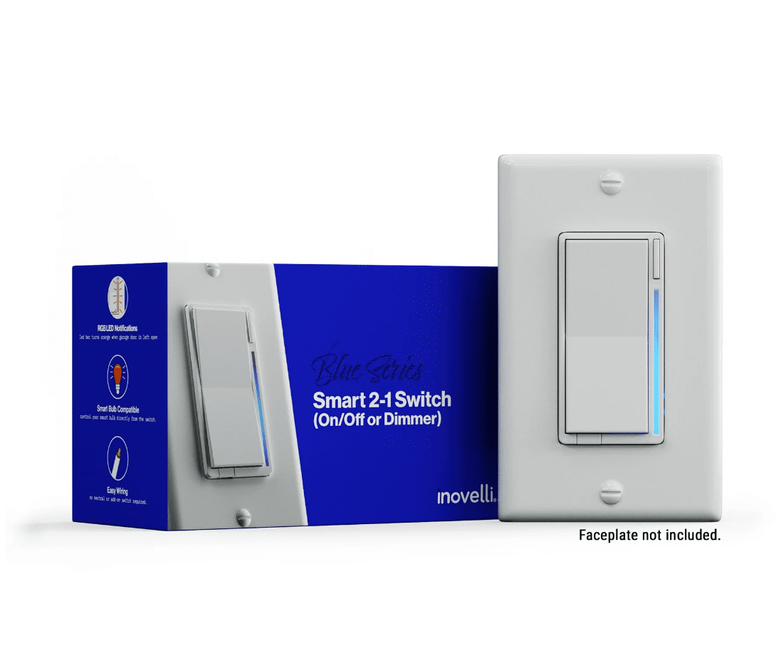 Inovelli VZM31 Blue Series Zigbee Smart Dimmer and Switch