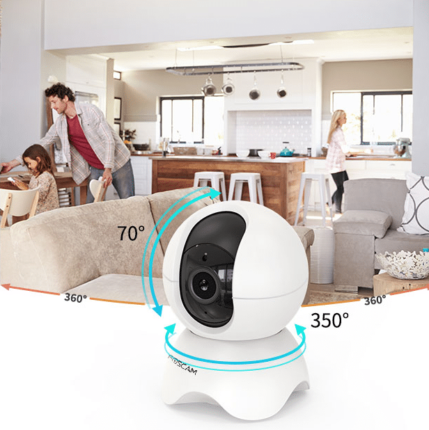 Indoor Smart Camera With Night Vision: Ultimate Home Security