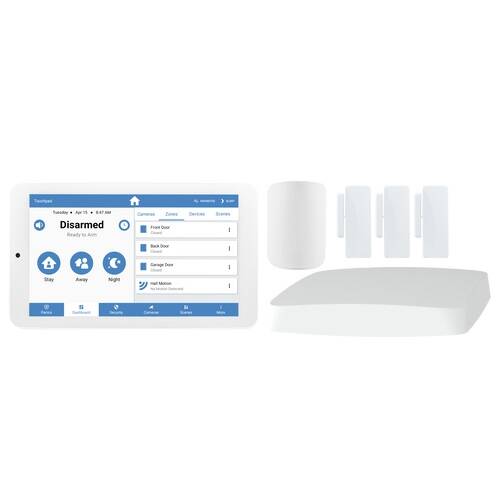 Alula Connect FLX Alarm Starter Kit w/Cellular, ZWave, Touchpad,3